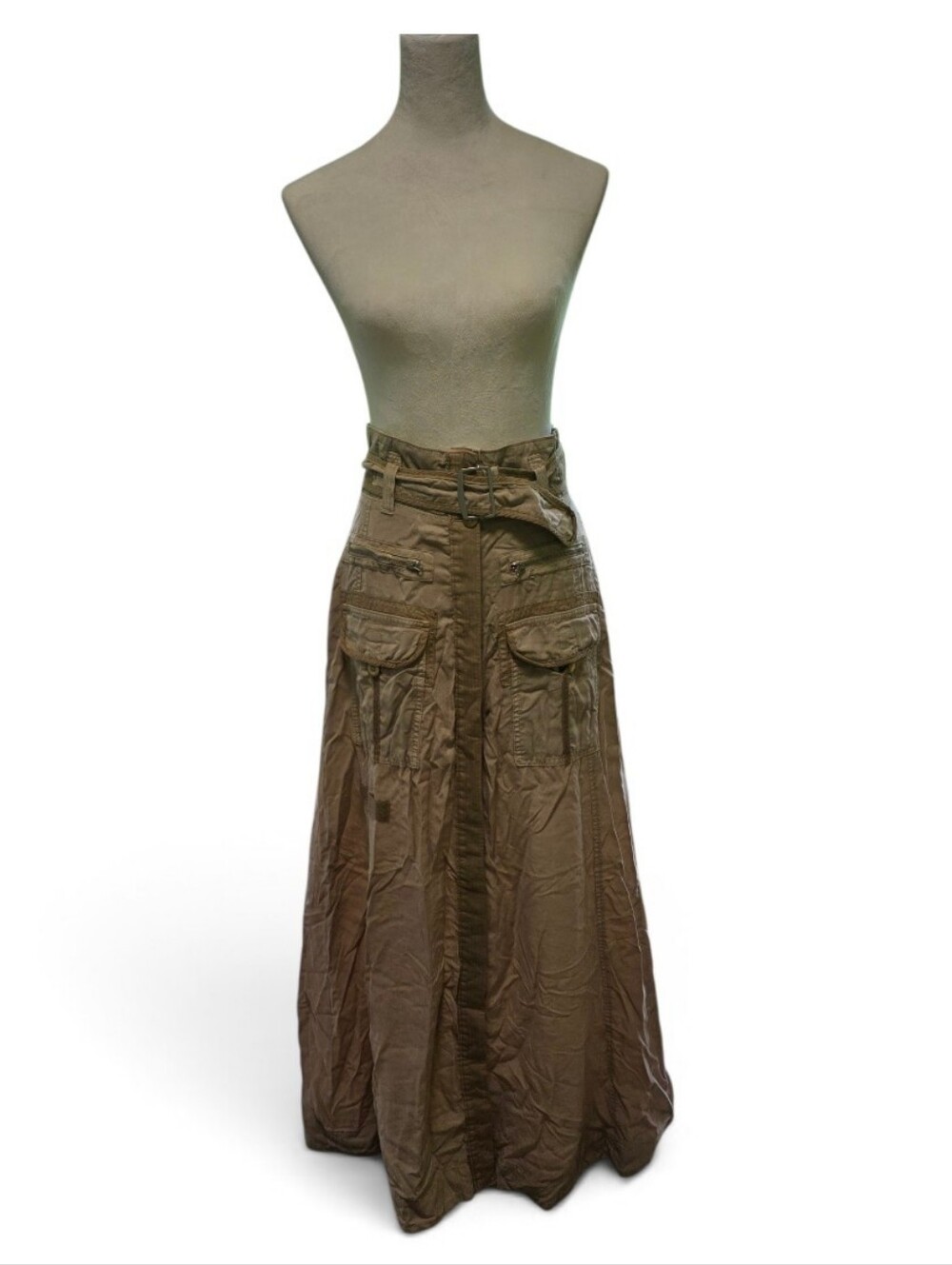 Free People Skirt The Feeling of Falling Utility Skirt, military-inspired, Cargo - Picture 3 of 16
